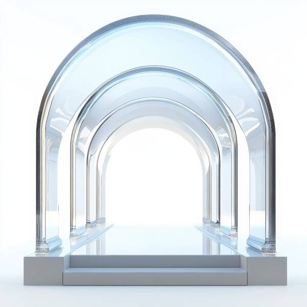 Glass Pillar